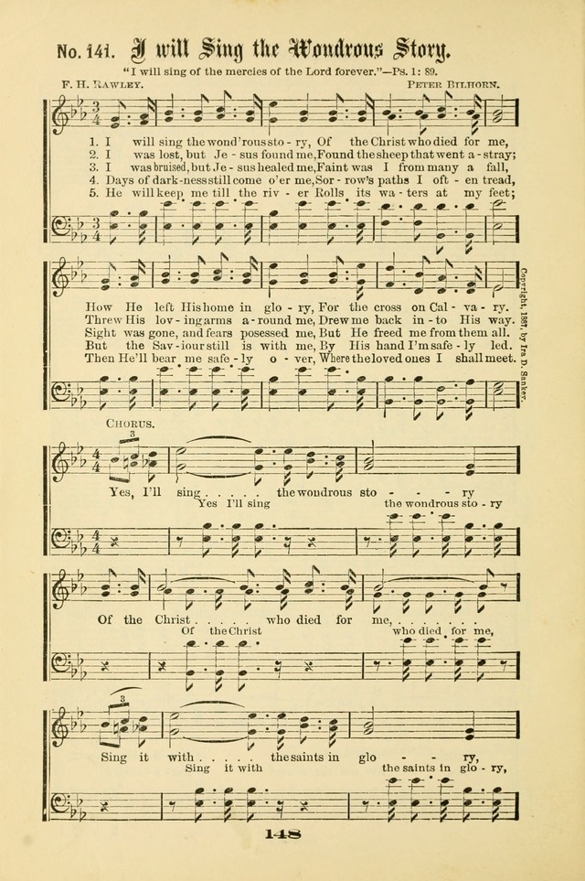 Gospel Hymns Nos. 5 and 6 Combined: for use in gospel meetings and other religious services page 155
