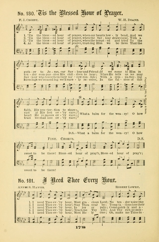 Gospel Hymns Nos. 5 and 6 Combined: for use in gospel meetings and other religious services page 185