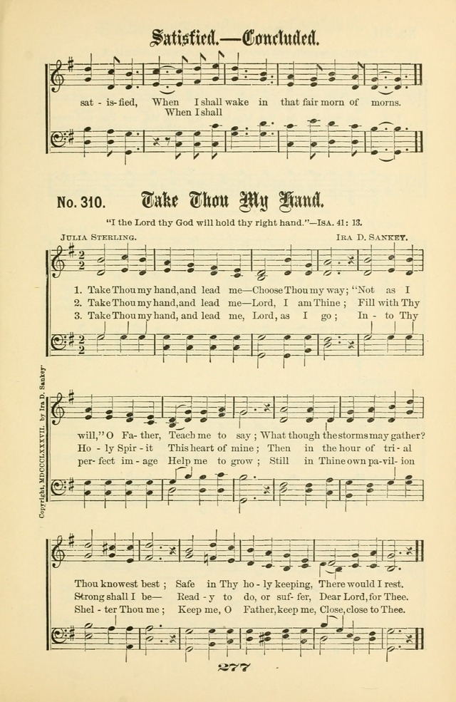 Gospel Hymns Nos. 5 and 6 Combined: for use in gospel meetings and other religious services page 284
