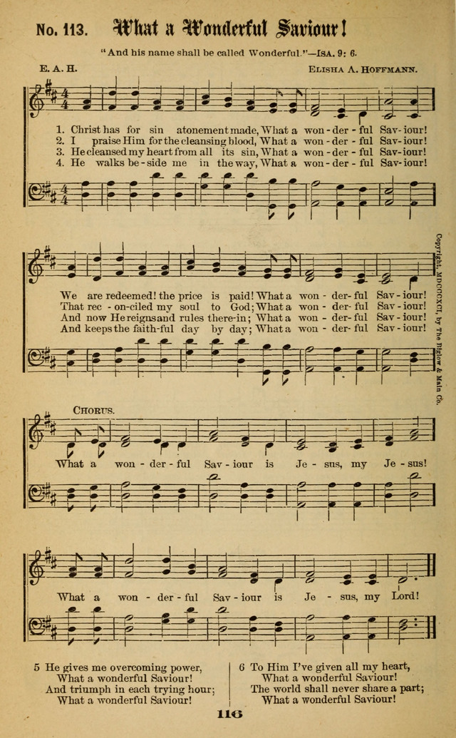 Gospel Hymns No. 6 page 112