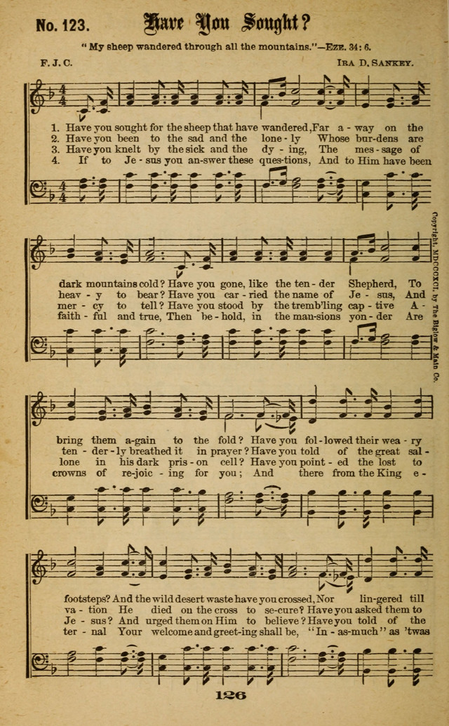 Gospel Hymns No. 6 page 122