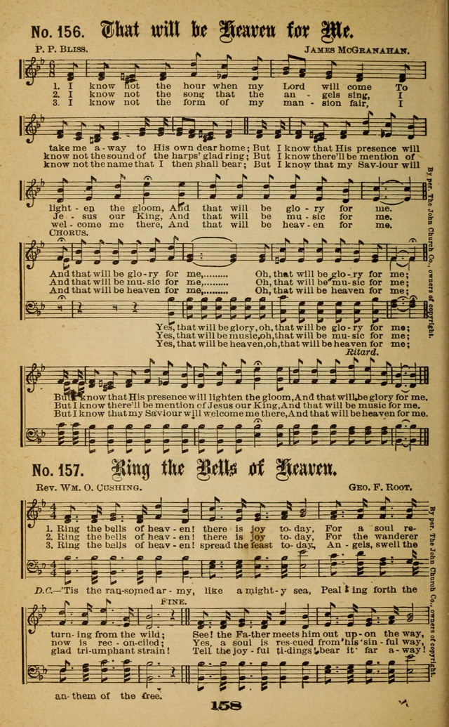 Gospel Hymns No. 6 page 154