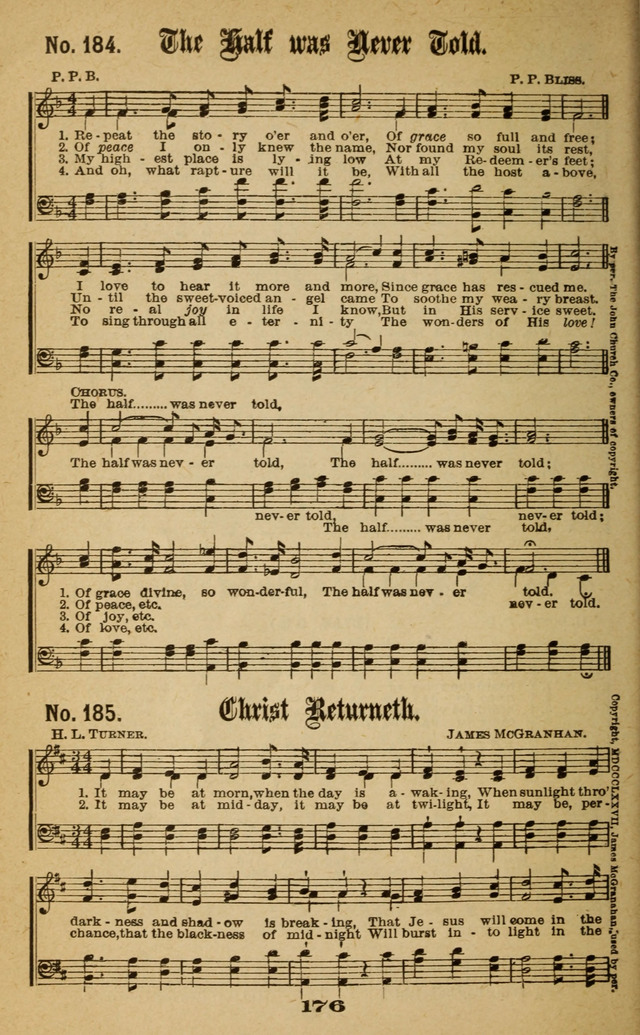 Gospel Hymns No. 6 page 172