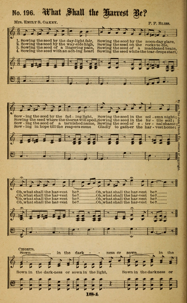 Gospel Hymns No. 6 page 180