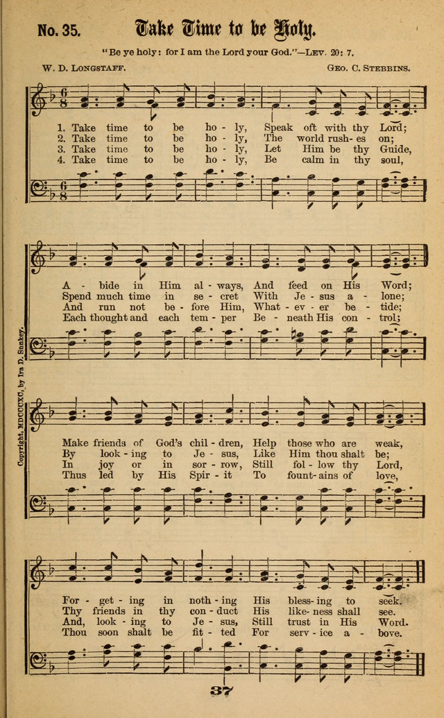 Gospel Hymns No. 6 page 33