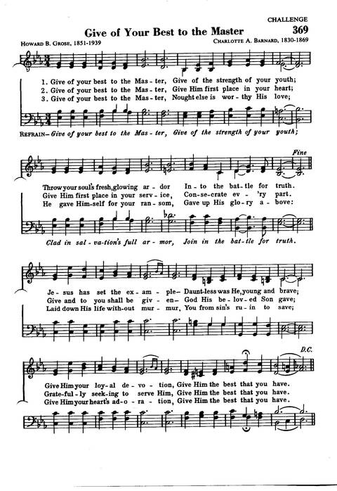 Great Hymns of the Faith page 316