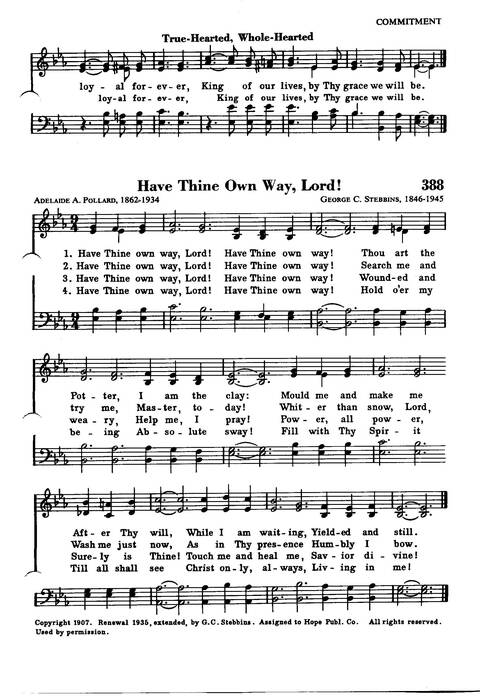 Great Hymns of the Faith page 332