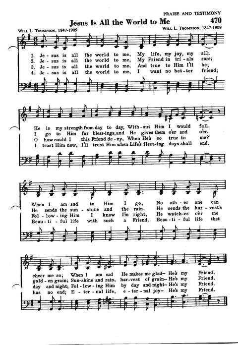 Great Hymns of the Faith page 406