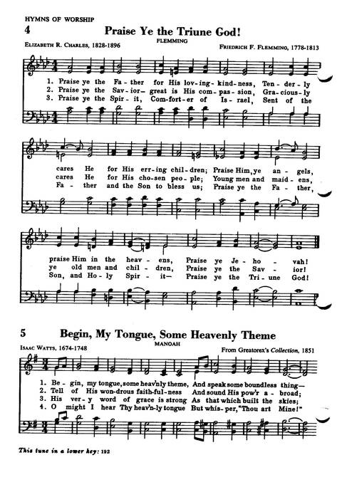 Great Hymns of the Faith page 9
