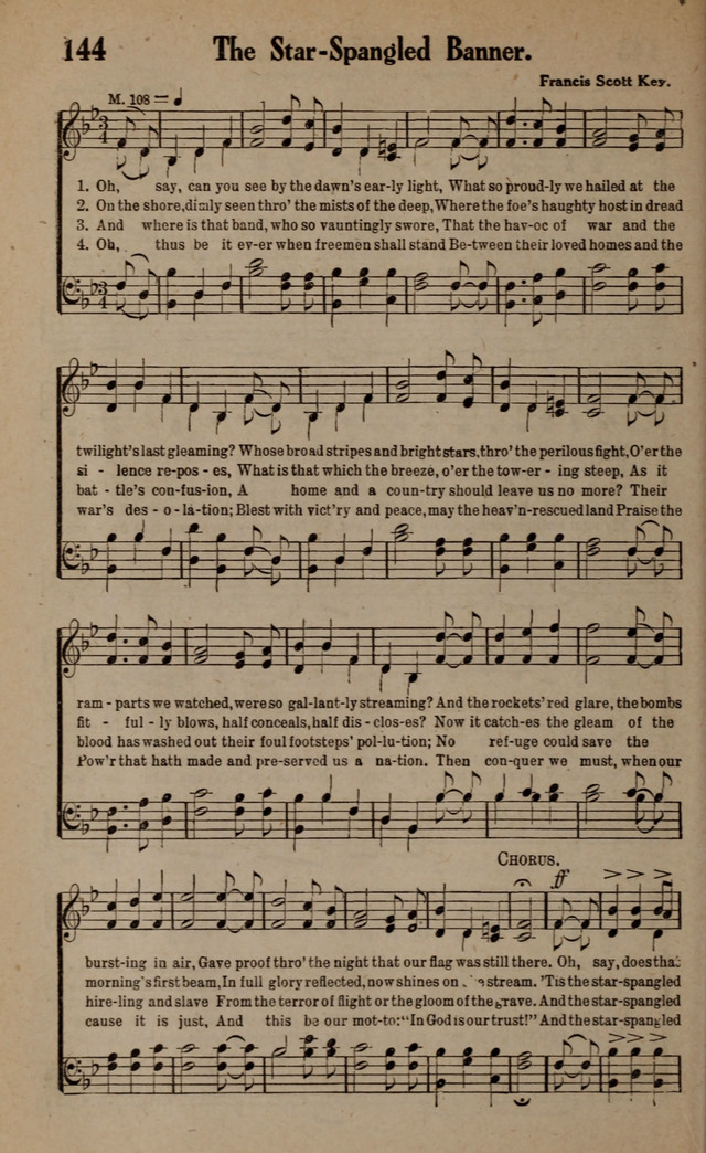 Gospel Hymns and Songs: for the Church, Sunday School and Evangelistic Services page 144