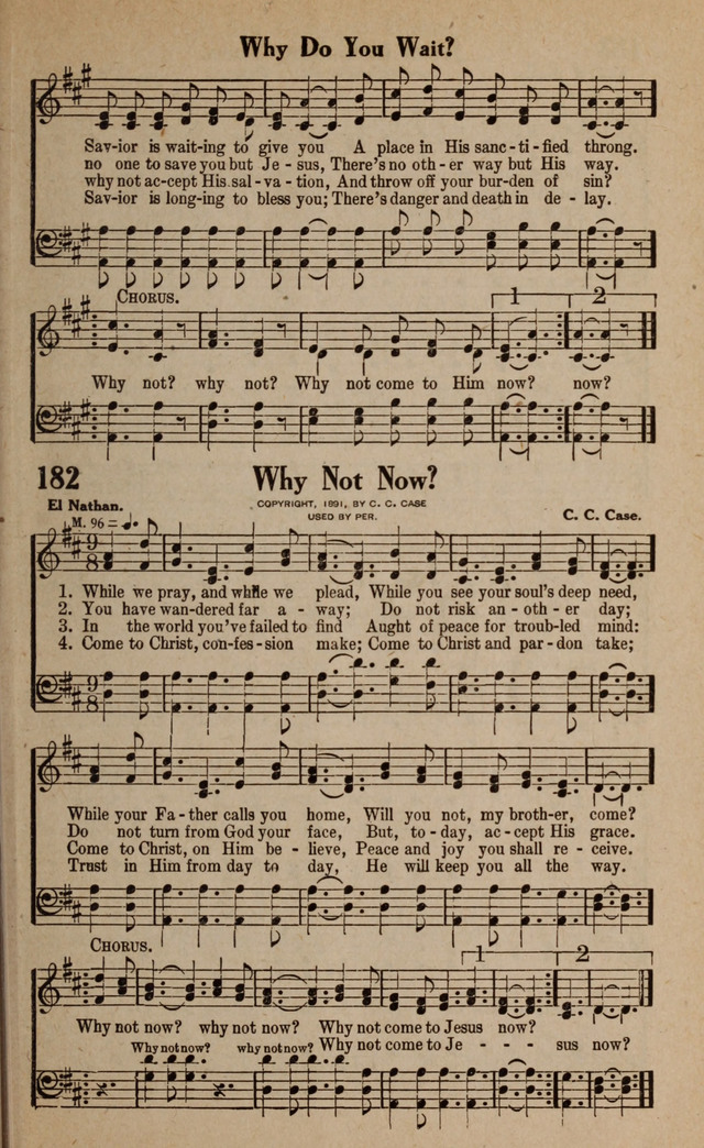 Gospel Hymns and Songs: for the Church, Sunday School and Evangelistic Services page 189