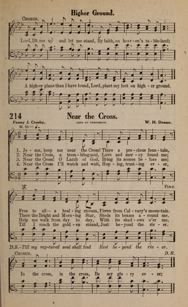 Gospel Hymns and Songs: for the Church, Sunday School and Evangelistic Services page 215