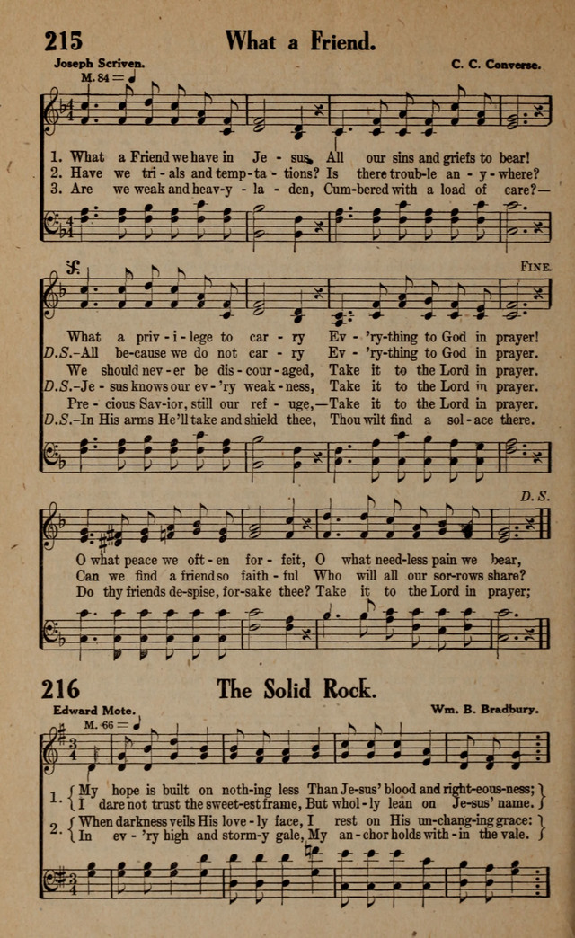 Gospel Hymns and Songs: for the Church, Sunday School and Evangelistic Services page 216