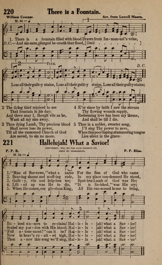 Gospel Hymns and Songs: for the Church, Sunday School and Evangelistic Services page 219