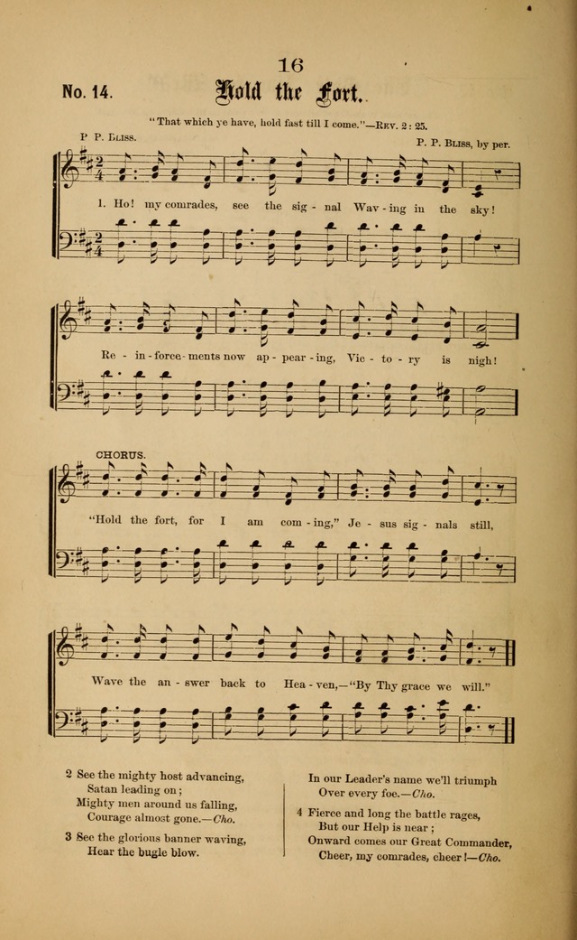 Gospel Hymns and Sacred Songs: as used by them in gospel meetings page 16
