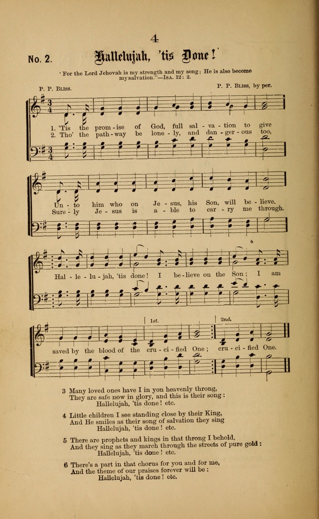 Gospel Hymns and Sacred Songs: as used by them in gospel meetings page 4