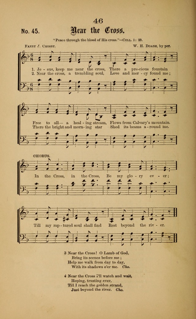 Gospel Hymns and Sacred Songs: as used by them in gospel meetings page 46