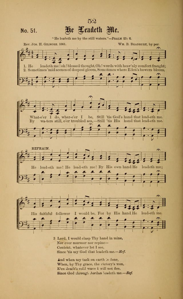 Gospel Hymns and Sacred Songs: as used by them in gospel meetings page 52