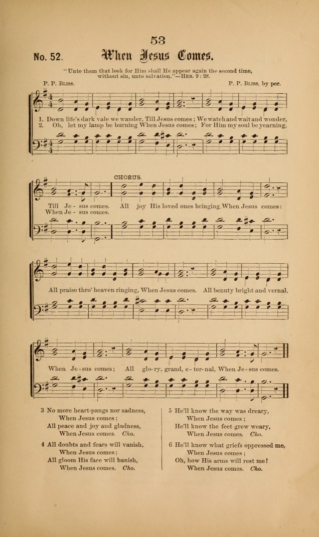 Gospel Hymns and Sacred Songs: as used by them in gospel meetings page 53