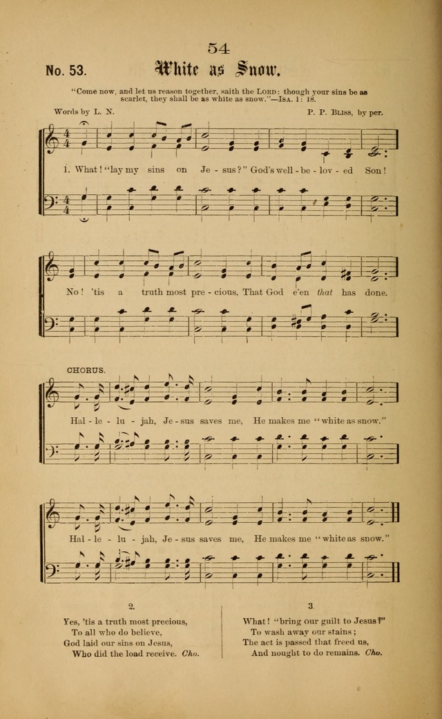 Gospel Hymns and Sacred Songs: as used by them in gospel meetings page 54
