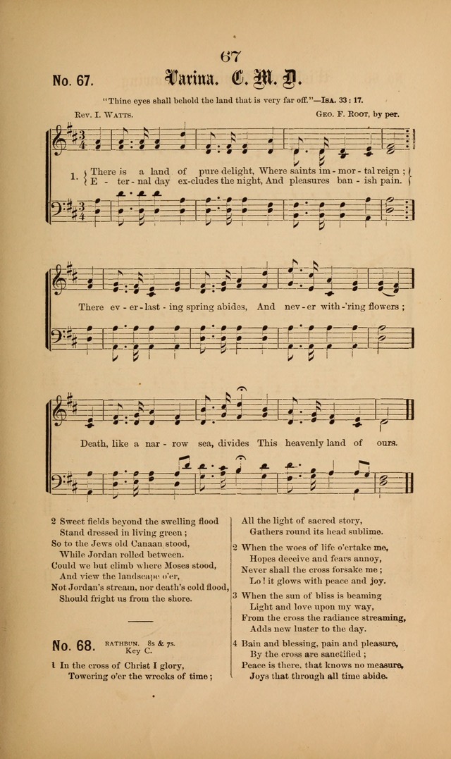Gospel Hymns and Sacred Songs: as used by them in gospel meetings page 67