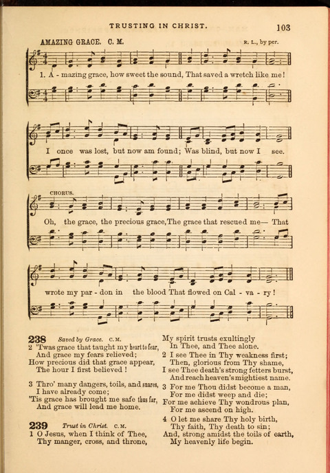 Gospel Hymn and Tune Book: a choice collection of Hymns and Music, old and new, for use in Prayer Meetings, Family Circles, and Church Service page 101