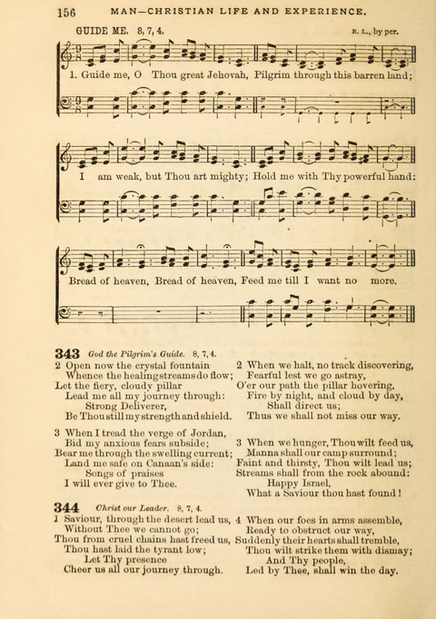 Gospel Hymn and Tune Book: a choice collection of Hymns and Music, old and new, for use in Prayer Meetings, Family Circles, and Church Service page 154
