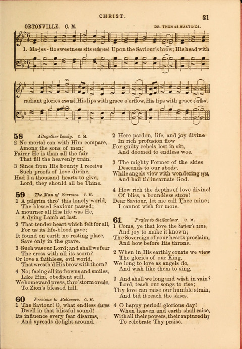 Gospel Hymn and Tune Book: a choice collection of Hymns and Music, old and new, for use in Prayer Meetings, Family Circles, and Church Service page 19