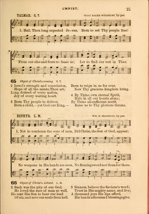 Gospel Hymn and Tune Book: a choice collection of Hymns and Music, old and new, for use in Prayer Meetings, Family Circles, and Church Service page 23