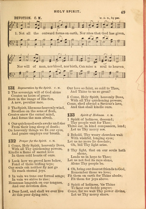 Gospel Hymn and Tune Book: a choice collection of Hymns and Music, old and new, for use in Prayer Meetings, Family Circles, and Church Service page 47