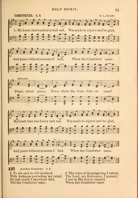 Gospel Hymn and Tune Book: a choice collection of Hymns and Music, old and new, for use in Prayer Meetings, Family Circles, and Church Service page 49