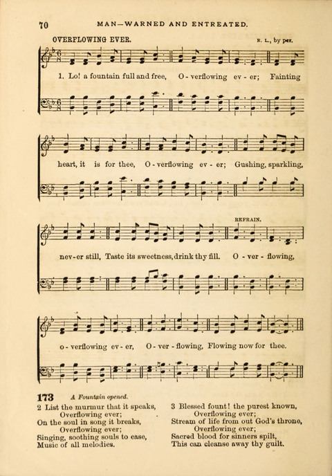 Gospel Hymn and Tune Book: a choice collection of Hymns and Music, old and new, for use in Prayer Meetings, Family Circles, and Church Service page 68