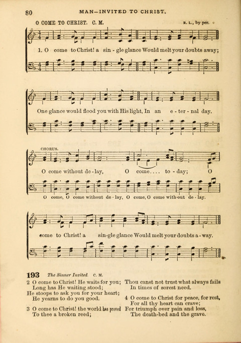 Gospel Hymn and Tune Book: a choice collection of Hymns and Music, old and new, for use in Prayer Meetings, Family Circles, and Church Service page 78