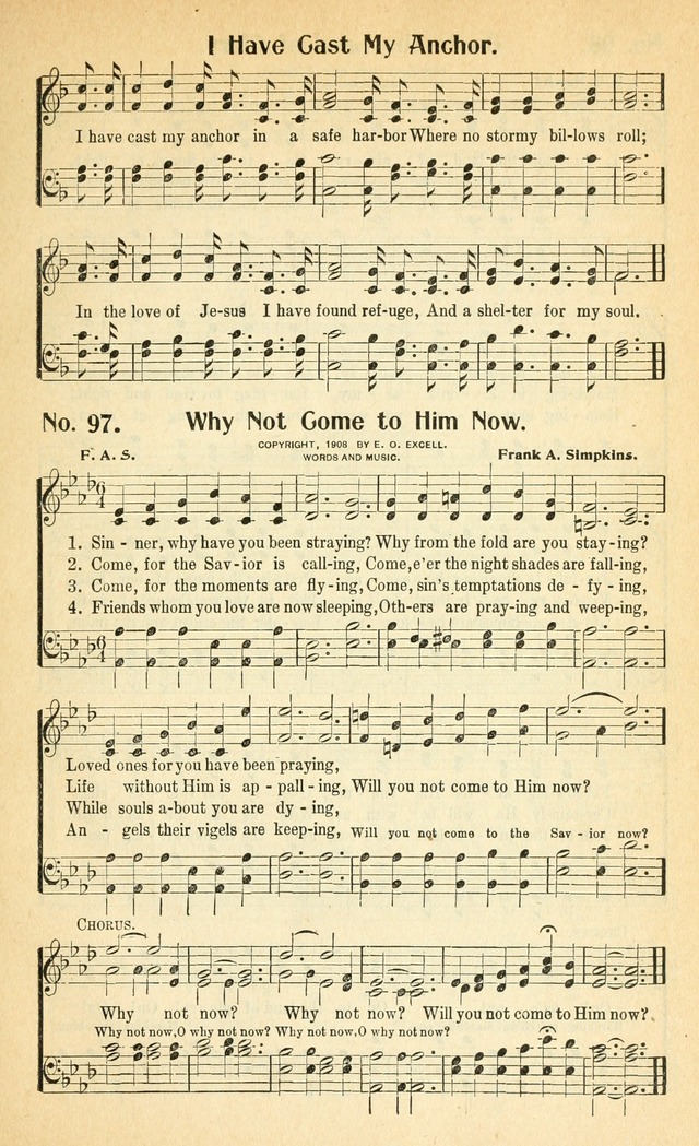 Glorious Hymns: with supplement page 104