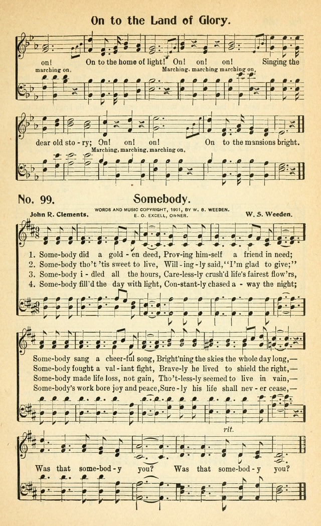 Glorious Hymns: with supplement page 106