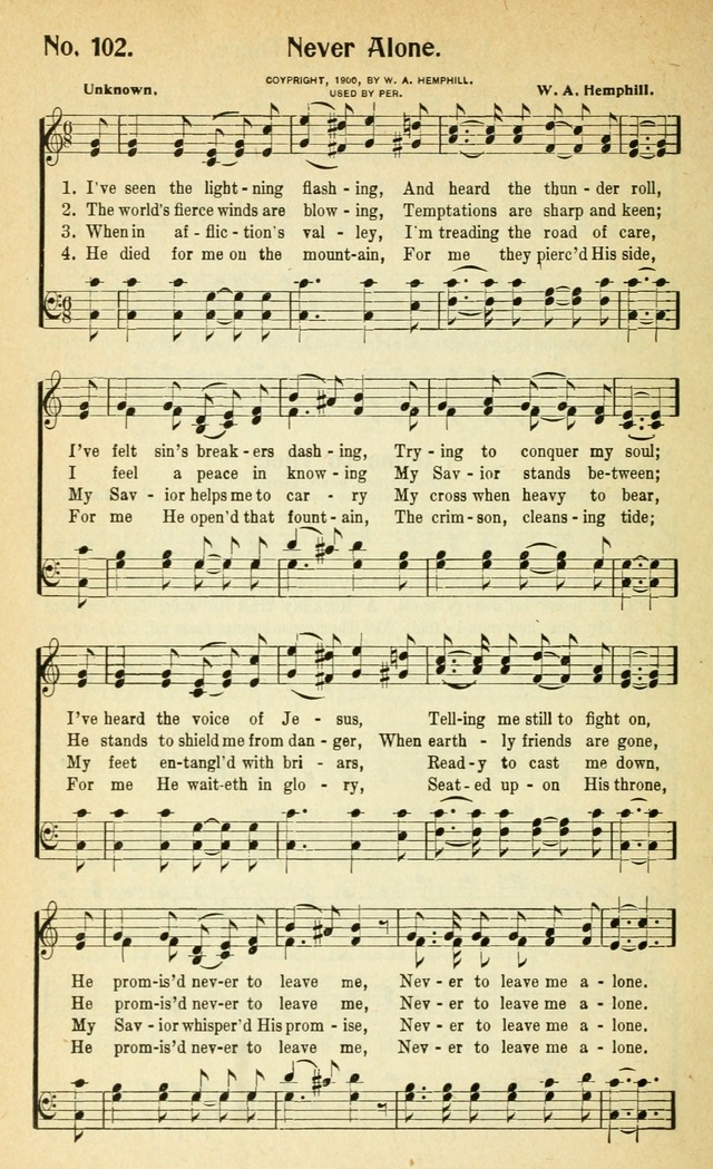 Glorious Hymns: with supplement page 109