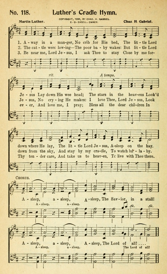 Glorious Hymns: with supplement page 125