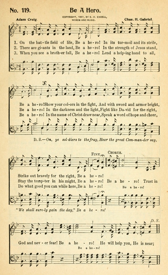 Glorious Hymns: with supplement page 126