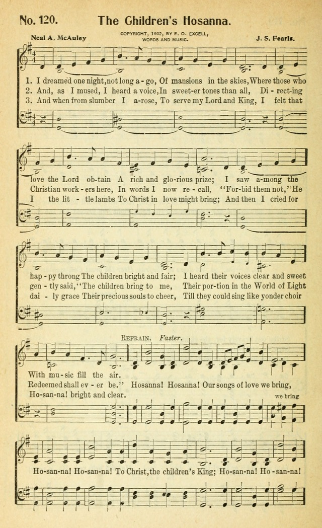 Glorious Hymns: with supplement page 127
