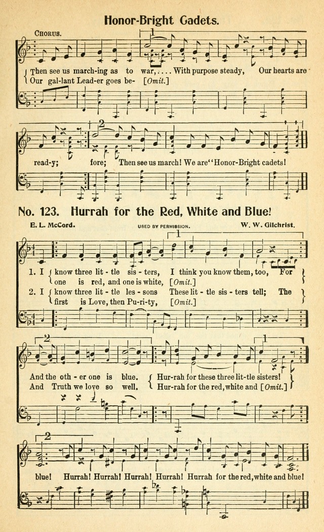Glorious Hymns: with supplement page 130