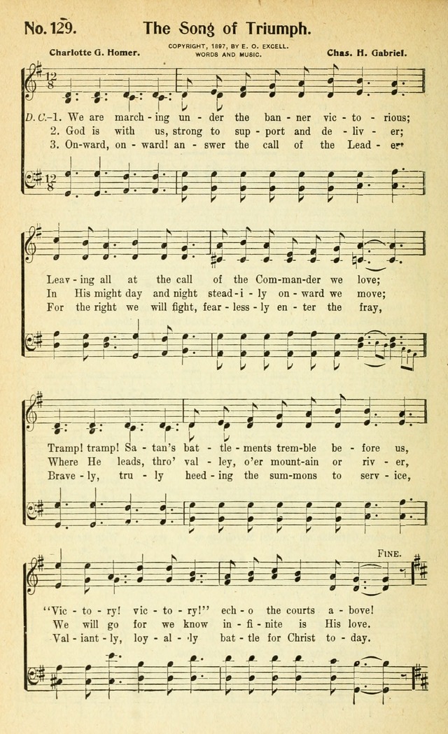 Glorious Hymns: with supplement page 137