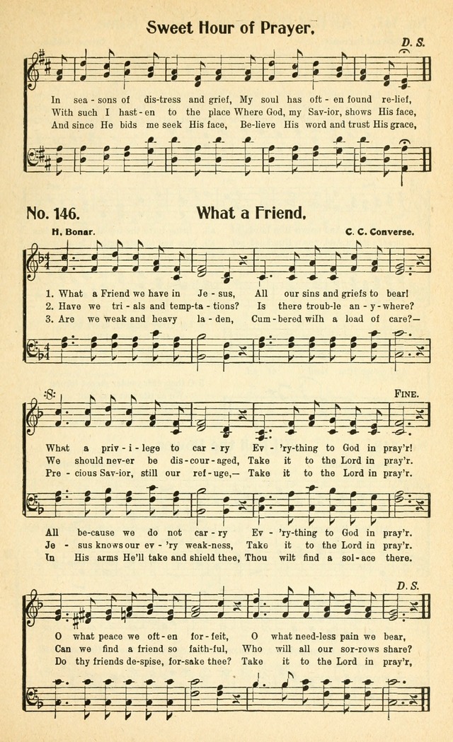 Glorious Hymns: with supplement page 158