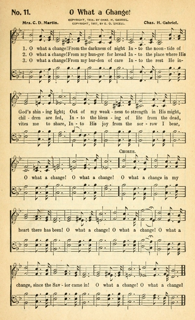 Glorious Hymns: with supplement page 18