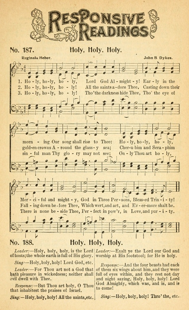 Glorious Hymns: with supplement page 180