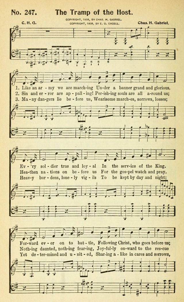 Glorious Hymns: with supplement page 217