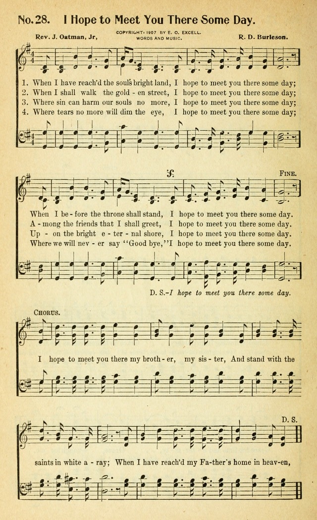 Glorious Hymns: with supplement page 35