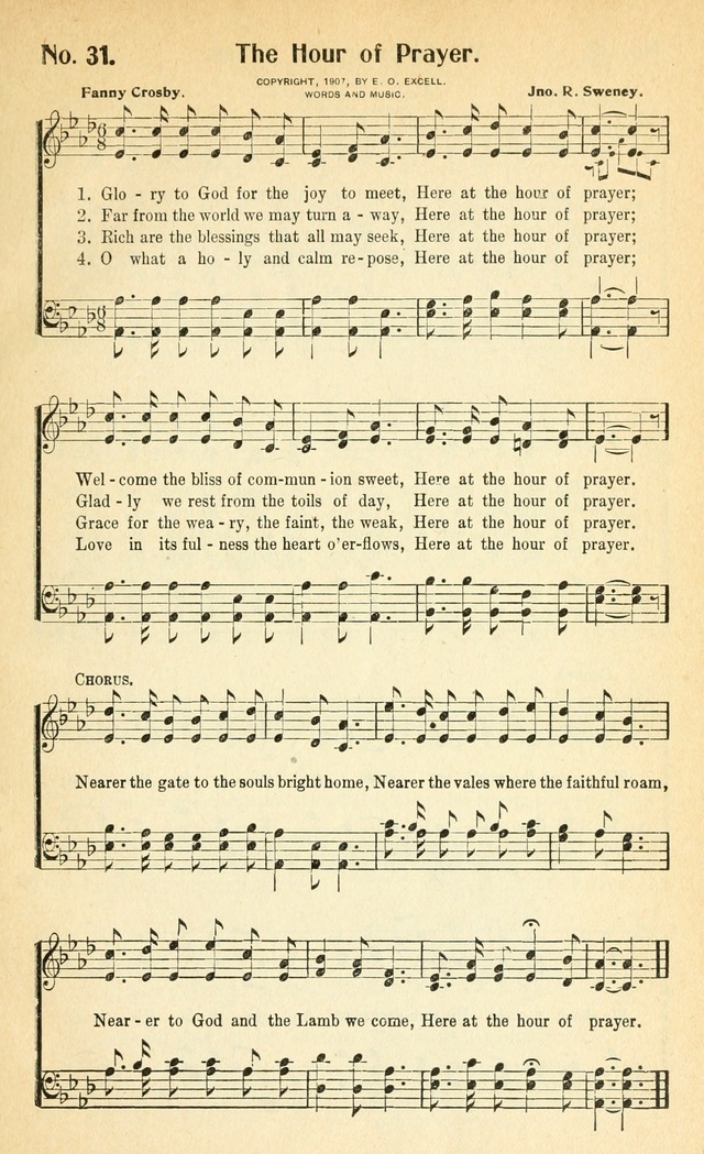 Glorious Hymns: with supplement page 38