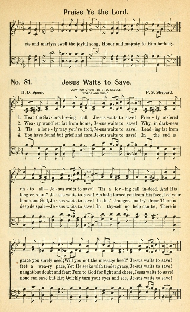 Glorious Hymns: with supplement page 88