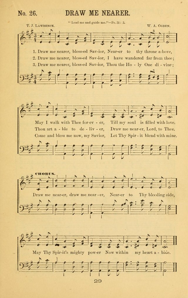 Great Joy!: a new and favorite collection of hymns and music, for gospel meetings, prayer, temperance, and camp meetings, and Sunday schools page 27