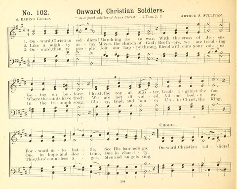 Gathered Jewels No. 2: a collection of Sunday school hymns and tunes by our best composers especially adapted to the international sunday school lessons page 104